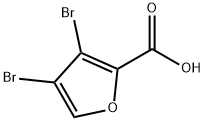 3,4-Dibromo-2-furancarboxylic acid 结构式