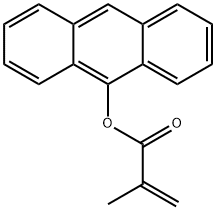 甲基丙烯酸-9-蒽酯 结构式