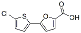 5-(5-Chlorothiophen-2-yl)-furan-2-carboxylic acid 结构式