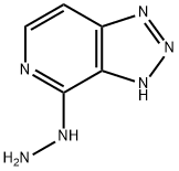 4H-1,2,3-Triazolo[4,5-c]pyridin-4-one,  1,5-dihydro-,  hydrazone  (9CI) 结构式