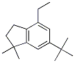 6-tert-Butyl-4-ethyl-1,1-dimethylindane 结构式