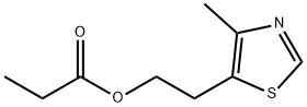 4-甲基-5-噻唑乙醇丙酸酯 结构式