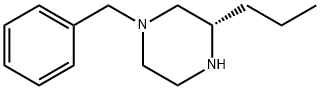 1-苄基-3(S)-丙基哌嗪 结构式