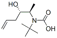 Carbamic acid, [(1R,2S)-2-hydroxy-1-methyl-4-pentenyl]-, 1,1-dimethylethyl 结构式