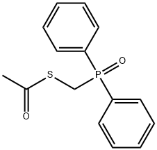 (MercaptoMethyl)diphenylphosphine Oxide 结构式