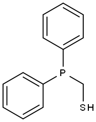 (Diphenylphosphino)methanethiol 结构式