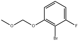 2-BROMO-1-FLUORO-3-(METHOXYMETHOXY)BENZENE 结构式