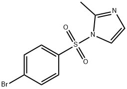 1-(4-BROMOPHENYLSULFONYL)-2-METHYL-1H-IMIDAZOLE 结构式