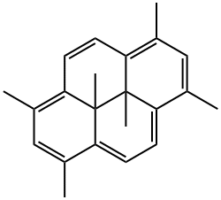 10b,10c-Dihydro-1,3,6,8,10b,10c-hexamethylpyrene 结构式