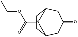N-乙氧羰基-4-托品酮 结构式