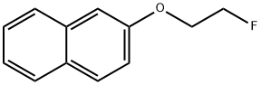 2-(2-Fluoroethoxy)naphthalene 结构式