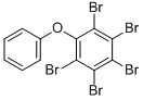 五溴二苯醚 结构式
