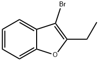 3-溴-2-乙基-1-苯并呋喃 结构式