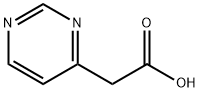 4-嘧啶乙酸 结构式