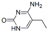 2(1H)-Pyrimidinone, 4-amino-5-ethyl- (9CI) 结构式