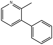 2-甲基-3-苯基吡啶 结构式