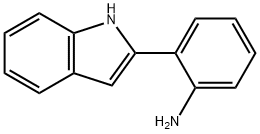 2-(2-氨基苯基)吲哚 结构式