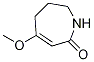 4-Methoxy-2,5,6,7-tetrahydro-1H-azepin-2-one 结构式