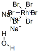 SODIUMHEXABROMORHODATE(III)HYDRATE 结构式