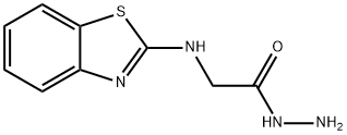 Glycine, N-2-benzothiazolyl-, hydrazide (9CI) 结构式