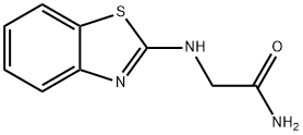 Acetamide, 2-(2-benzothiazolylamino)- (9CI) 结构式