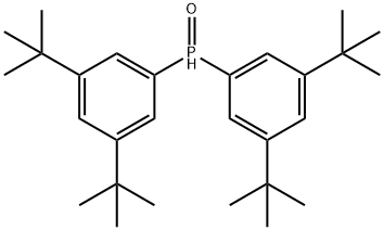 二(3,5-二-叔丁基苯基)氧膦 结构式