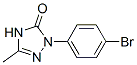 1-(p-Bromophenyl)-3-methyl-1H-1,2,4-triazol-5(4H)-one 结构式