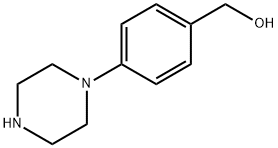 4-(1-Piperazinyl)benzyl alcohol 结构式