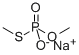 O,S-DIMETHYL HYDROGEN THIOPHOSPHATE, SODIUM SALT 结构式