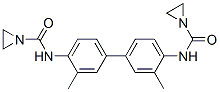 N-[4-[4-(aziridine-1-carbonylamino)-3-methyl-phenyl]-2-methyl-phenyl]a ziridine-1-carboxamide 结构式