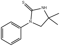 1-Phenyl-4,4-dimethyl-2-imidazolidinethione 结构式