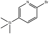 2-溴-5-(三甲基硅基)吡啶 结构式