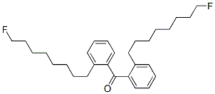 (8-Fluorooctyl)phenyl ketone 结构式