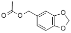 3,4-亚甲二氧基苯甲醇醋酸酯 结构式