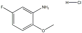 5-FLUORO-2-METHOXYANILINE HYDROCHLORIDE 结构式