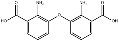 2-amino-3-(2-amino-3-carboxy-phenoxy)benzoic acid 结构式