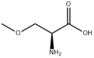 (S)-2-氨基-3-甲氧基丙酸 结构式
