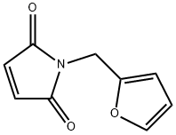 2-(2-呋喃甲基)-1H-吡咯-2,5-二酮 结构式
