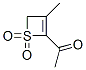 Ketone, methyl 3-methyl-2H-thiet-4-yl, S,S-dioxide (8CI) 结构式