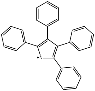 2,3,4,5-TETRAPHENYLPYRROLE 结构式