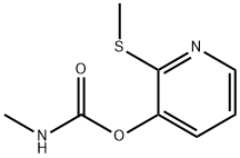 Carbamic acid, methyl-, 2-(methylthio)-3-pyridyl ester (8CI) 结构式