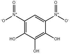 4,6-二硝基邻苯三酚 结构式