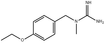 Guanidine, N-[(4-ethoxyphenyl)methyl]-N-methyl- (9CI) 结构式