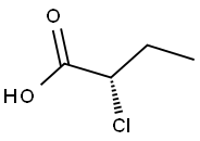 S-2-氯丁酸 结构式