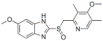 (S)-(-)-奥美拉唑 结构式