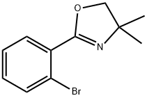 2-(2-溴苯基)-4,4-二甲基-4,5-二氢恶唑 结构式