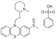 苯磺酸美索达嗪 结构式