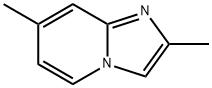 2,7-二甲基咪唑并[1,2-A]吡啶 结构式