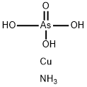 ammonium copper arsenate 结构式