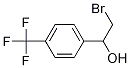 2-broMo-1-(4-(trifluoroMethyl)phenyl)ethanol 结构式